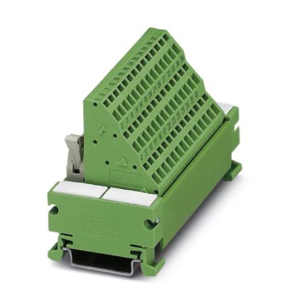 UM 45-FLKS40/ZFKDS    VARIOFACE module, with three-level spring-cage connection and flat-ribbon cable plug connector, for mounting on NS 35/7.5, 40-po