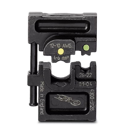 CRIMPFOX-M RCI 6/DIE    Gesenk, fur Crimpfox-M, fur isolierte Kabelschuhe 0,1 - 0,4 mm? und 4 - 6 mm