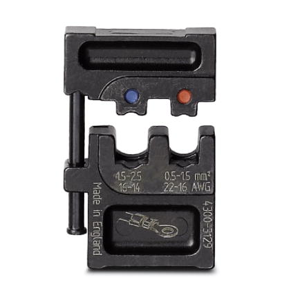 CRIMPFOX-M RCI 2,5/DIE    Gesenk, fur Crimpfox-M, fur isolierte Kabelschuhe 0,5 - 1,5 mm? und 1,5 -