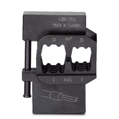 CRIMPFOX-M 50/DIE    Gesenk, fur Crimpfox-M, fur Aderendhulsen 35 - 50 mm?, verpackt in einer anreih