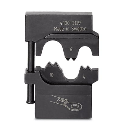 CRIMPFOX-M RC 10/DIE    Gesenk, fur Crimpfox-M, fur nicht isolierte Kabelschuhe 4 - 10 mm?, verpackt