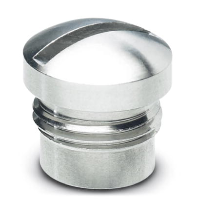 PROT-M12 FB    M12 high-grade steel screw plug, for unoccupied M12 sockets of the sensor/actuator ca