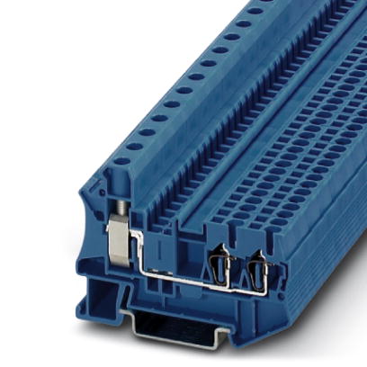 STU 10/ 4X2,5 BU    Feed-through modular terminal block, Type of connection: Screw connection, Screw connection, Cross section: 0.5 mm? - 16 mm?, AWG
