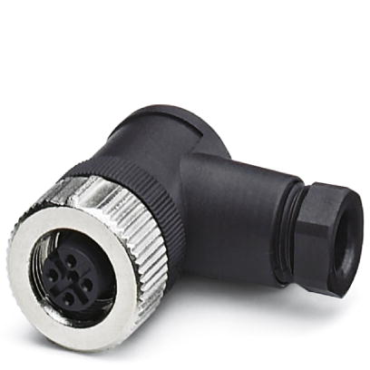 SACC-FR-5CON-PG 7-M SCO    Sensor/actuator connector, female, angled, 5-pos., M12 SPEEDCON, A-coded, screw connection, metal knurl, cable screw connec