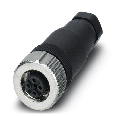 SACC-FS-5CON-PG 7-M SCO    Sensor/actuator connector, female, straight, 5-pos., M12 SPEEDCON, A-coded, screw connection, metal knurl, cable screw conn