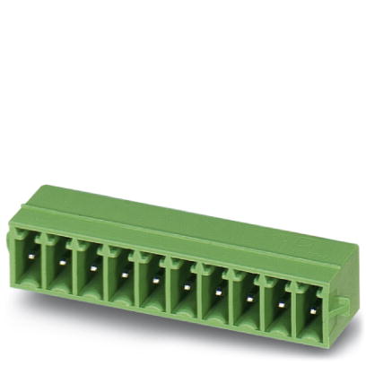 MC 1,5/ 2-G-3,5-RN    Header, Nominal current: 8 A, Nom. voltage: 160 V, Pitch: 3.5 mm, Number of po