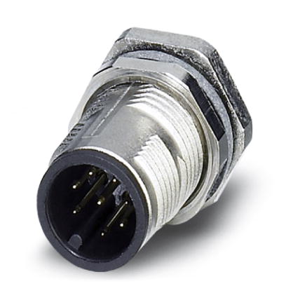 SACC-DSI-MS-8CON-M12 SCO    Sensor/actuator flush-type connector, 8-pos., M12-SPEEDCON, rear/screw m