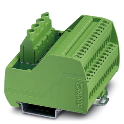 VIP-2/SC/PDM-2/16    VARIOFACE module, with two equipotential busbars (P1, P2) for potential distribution, for mounting on NS 35/7.5 or NS 32. Module