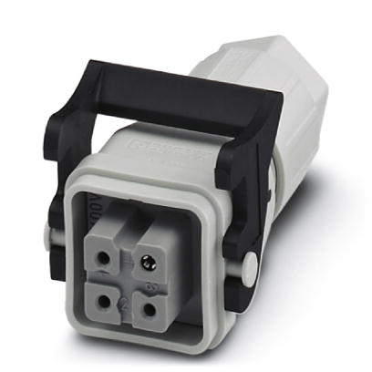 HC-A3-BUQ1,5-KML-G-PA    HEAVYCON QUICKON coupling housing A3, with single locking latch, 3-pos., wi