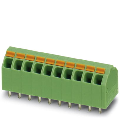 SPTA 1,5/10-3,81    PC terminal block, Nominal current: 9 A, Nom. voltage: 160 V, Pitch: 3.81 mm, Nu