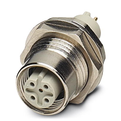 SACC-DSIV-M12FSB-5CON-L180-SI    Sensor/Actuator flush-type socket, 5-pos., M12, B-coded, rear/screw