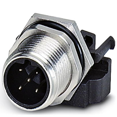 SACC-DSIV-M12MSB-5CON-L180    Sensor/Actuator flush-type plug, 5-pos., M12, B-coded, rear/screw moun
