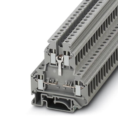 UKK 5-2 BE    Feed-through modular terminal block, Connection type: Screw connection, Cross section: 0.2 mm? - 4 mm?, AWG: 24 - 12, Nominal current: 3