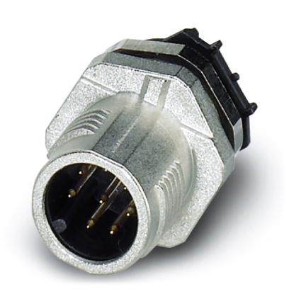 SACC-DSIV-MS-8CON-L180 SCO THR    Sensor/actuator flush-type connector, connector, 8-pos., M12 SPEED