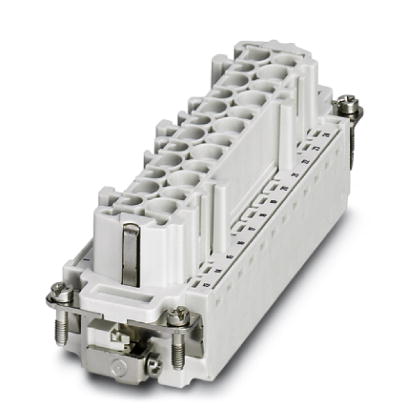 HC-B 24-I-CT-F-48    HEAVYCON female insert, B24 series, 24-pos., 25 ... 48 printed, crimp connectio