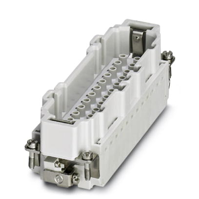 HC-B 24-I-CT-M-48    HEAVYCON male insert, B24 series, 24-pos., 25 ... 48 printed, crimp connection