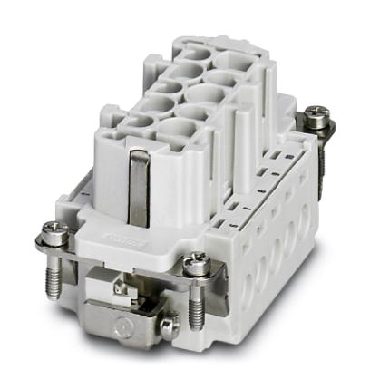 HC-B 10-I-UT-F    HEAVYCON female insert, B10 series, 10-pos., screw connection