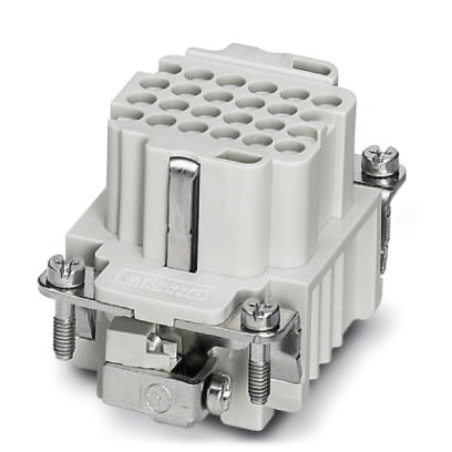 HC-DD24-I-CT-F    HEAVYCON female insert, DD24 series, 24-pos., crimp connection