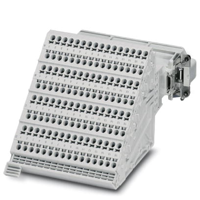 HC-D 64-A-TWIN-PER-M    HEAVYCON terminal adapter male insert, D64 series, 64-pos., left PE connecti