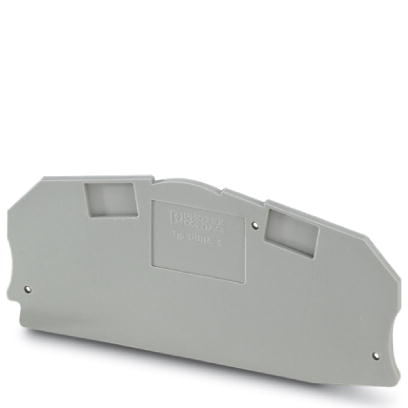 D-UTME 6    Cover, Length: 99.8 mm, Width: 2.2 mm, Height: 49.6 mm, Color: gray