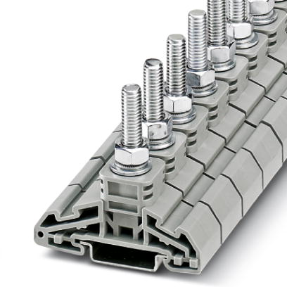 HV M8/1    Bolt connection terminal block, Type of connection: Bolt connection, Screw connection, Cross section: 2.5 mm? - 50 mm?, AWG 14 - 1/0, Width