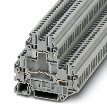 UTTB 2,5-BE    Feed-through modular terminal block, Cross section: 0.14 mm? - 4 mm?, AWG: 26 - 12, Connection type: Screw connection, Width: 5.2 mm, C