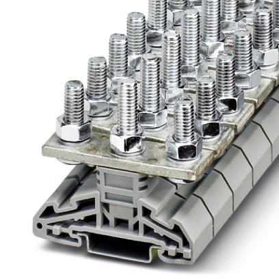 HV M8/2    Bolt connection terminal block, Type of connection: Bolt connection, Screw connection, Cross section: 2.5 mm? - 50 mm?, AWG 14 - 1/0, Width