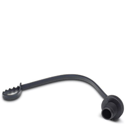 PROT-M12 MS-PA-CHAIN    M12 screw plug with fixing band, for unoccupied M12 sockets