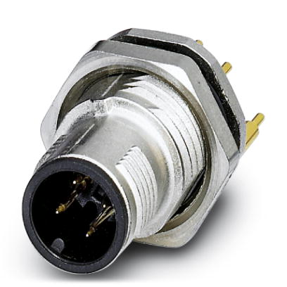 SACC-DSI-MS-4CON-L180/12 SCOSH    Sensor/actuator flush-type plug, 4-pos., M12 SPEEDCON, shielded, A