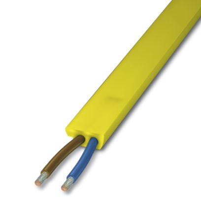 VS-ASI-FC-PUR-YE 100M    AS-Interface PUR flat conductor in yellow, 2 x 1.5 mm?, 100 m ring