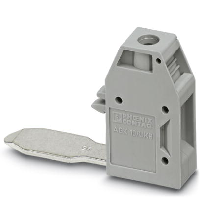 AGK 10-UKH 150/240    Pick-off terminal block, Type of connection: Special and hybrid connection, Width: 10.2 mm, Height: 34.7 mm, Color: gray