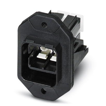 VS-PPC-F1-SCRJ-POBK-1RF    SCRJ panel mounting frame, IP67, for push-pull interlocking, plastic, wit