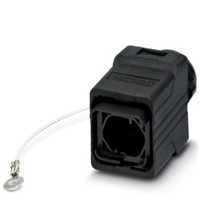 VS-PPC-C1-PC67-POBK    Protective cover, IP67, to cover the contact insert in the RJ45 and SCRJ push