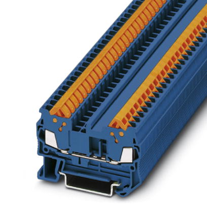 QTC 1,5 BU    Feed-through modular terminal block, Type of connection: Quick connection, Quick connection, Cross section: 0.25 mm? - 1.5 mm?, AWG 24 -