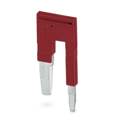 RB UT 10-ST(2,5/4)    Cross connector/jumper for modular terminal block, Number of positions: 2, Color: red