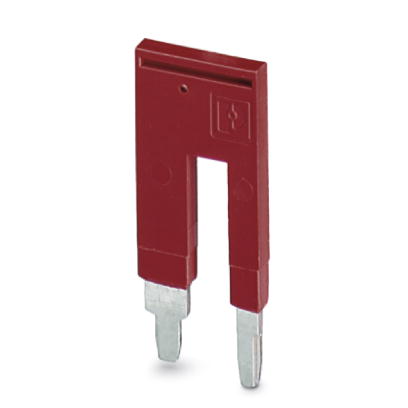 RB ST 10-(2,5/4)    Cross connector/jumper for modular terminal block, Number of positions: 2, Color: red