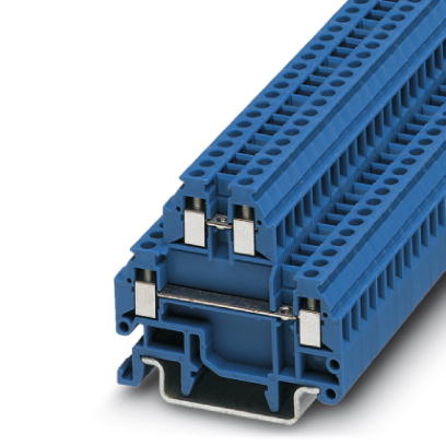 MTTB 1,5 BU    Feed-through modular terminal block, Cross section: 0.14 mm? - 1.5 mm?, AWG: 26 - 16, Connection type: Screw connection, Width: 4.2 mm,