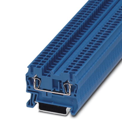 ST 2,5 BU    Feed-through modular terminal block, Type of connection: Spring-cage connection, Spring-cage connection, Cross section: 0.08 mm? - 4 mm?,