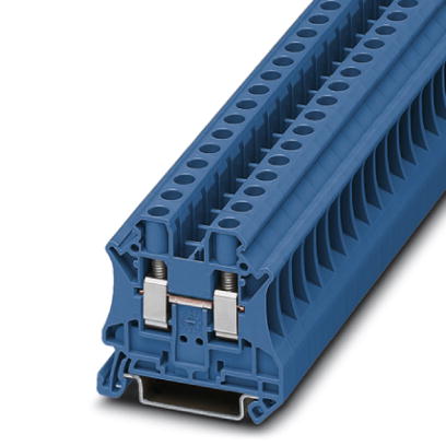 UT 6 BU    Feed-through modular terminal block, Type of connection: Screw connection, Screw connection, Cross section: 0.2 mm? - 10 mm?, AWG 24 - 8, W