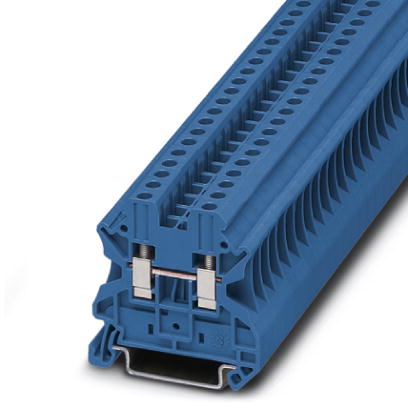 UT 4 BU    Feed-through modular terminal block, Type of connection: Screw connection, Screw connection, Cross section: 0.14 mm? - 6 mm?, AWG 26 - 10,