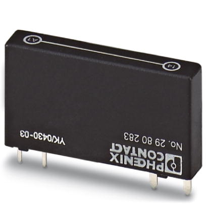 PLC-BP A1-14    Passive feed-through bridge; can be plugged in instead of a relay or a solid-state relay, bridges terminal points A1 and 14