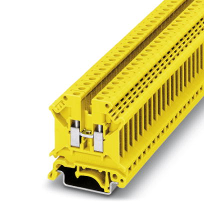 UK 5 N YE    Feed-through modular terminal block, Type of connection: Screw connection, Cross section: 0.2 mm? - 6 mm?, AWG 24 - 10, Width: 6.2 mm, Co