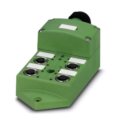 SACB-4/ 4-L-C SCO    Sensor/actuator box, with SPEEDCON quick locking system and LED, with pluggable