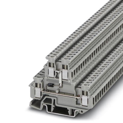 MBKKB 2,5-DIO/O-U    Feed-through modular terminal block, Connection type: Screw connection, Cross section: 0.2 mm? - 4 mm?, AWG: 24 - 12, Nominal cur