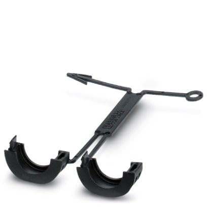 SAC-M12-EXCLIP-M    Fuse clip for the pin side of various M12 sensor/actuator connectors prevents pl