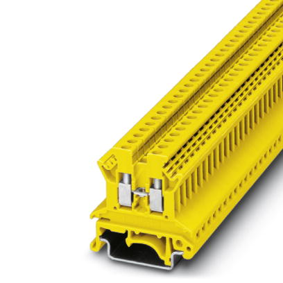 UK 2,5 N YE    Feed-through modular terminal block, Type of connection: Screw connection, Cross section: 0.2 mm? - 4 mm?, AWG 24 - 14, Width: 5.2 mm,