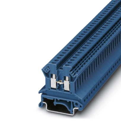 UK 2,5 N BU    Feed-through modular terminal block, Type of connection: Screw connection, Cross section: 0.2 mm? - 4 mm?, AWG 24 - 14, Width: 5.2 mm,