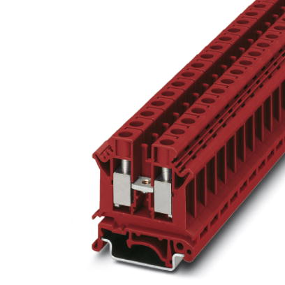UK 10 N RD    Feed-through modular terminal block, Type of connection: Screw connection, Number of positions: 1, Cross section: 0.5 mm? - 16 mm?, AWG