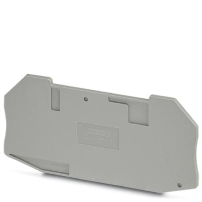 D-RT 5-T    Cover, Length: 91.4 mm, Width: 2.2 mm, Color: gray