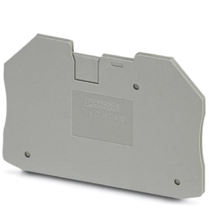 D-RT 3/5    Cover, Length: 65 mm, Width: 2.2 mm, Height: 50.4 mm, Color: gray